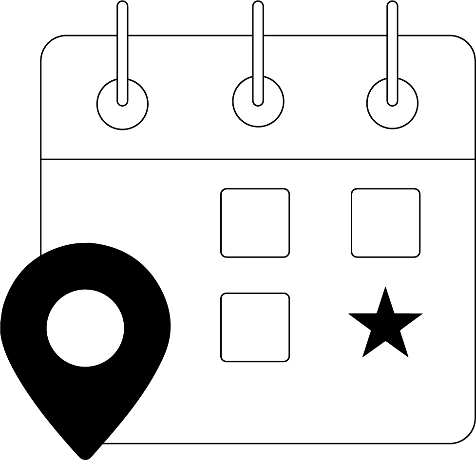 Event Management and Brand Activations Icon - live events and brand experiences